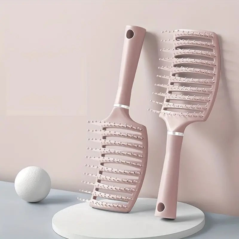 Vented Detangling Brush for All Hair Types (1PC)