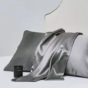 2pcs Soft Satin Pillowcases with Envelope Closure