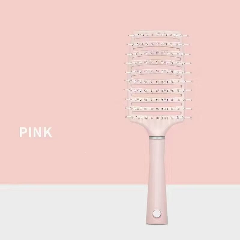 Vented Detangling Brush for All Hair Types (1PC)