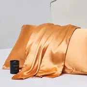 2pcs Soft Satin Pillowcases with Envelope Closure