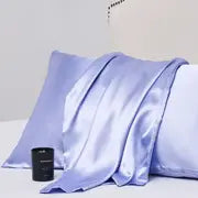 2pcs Soft Satin Pillowcases with Envelope Closure